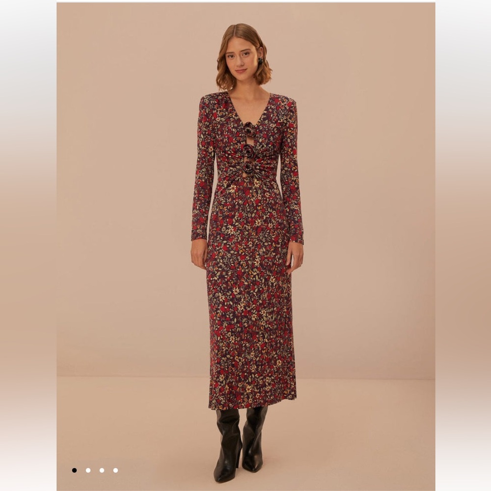 Floral Long Sleeve Dress